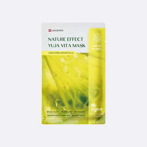 Leaders Nature Effect Yuzu Vita Mask 21 ml (10 sheets)