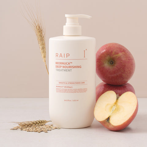 RAIP Beer Yeast PDRN Anuka Apple and Beernuka Deep Nourishing Treatment 1021ml
