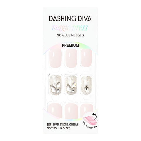Dashing Diva Magic Press Starlit Aura (Regular Round) Nail Tips