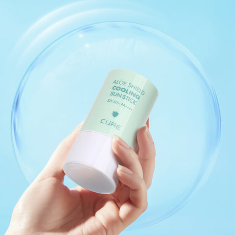 Kim Jeong Moon Aloe Cure Water Splash Cooling Sun Stick 23g + Shield Sun Stick 23g