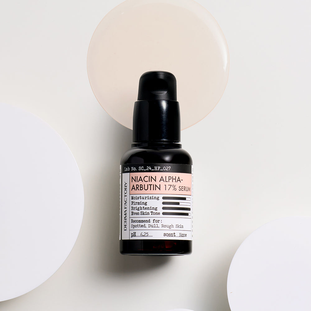 Derma Factory Niacin Alpha-Arbutin 17% Serum 30ml