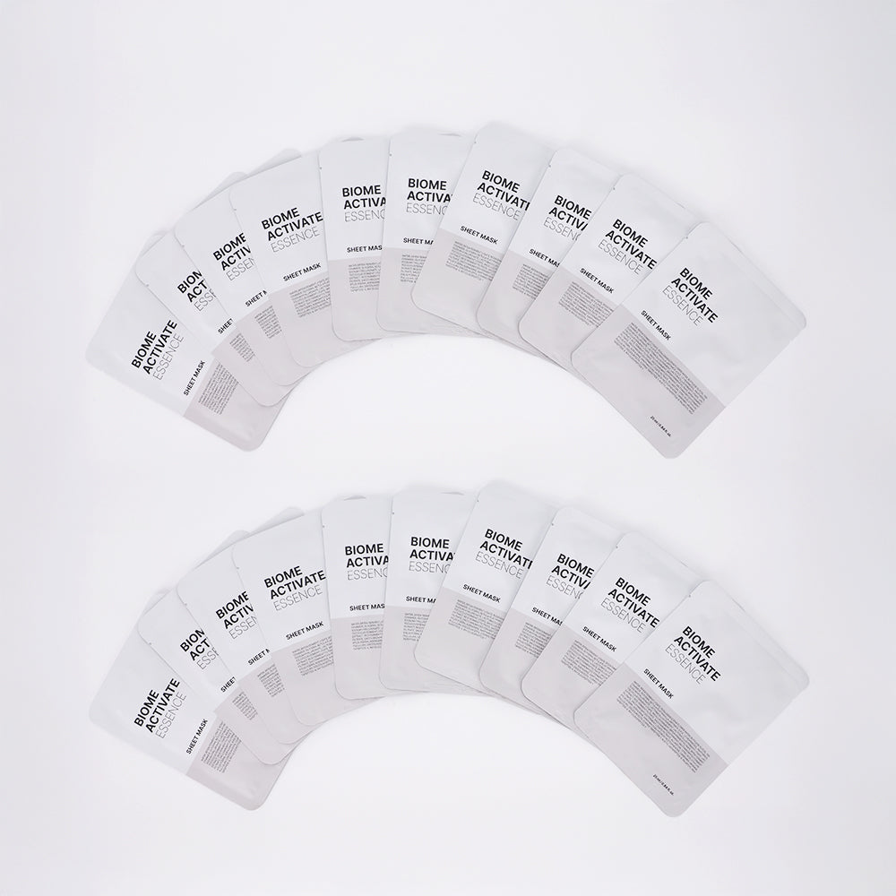 Biome Activate Essence Sheet Mask (2-Pack 10 Sheets)