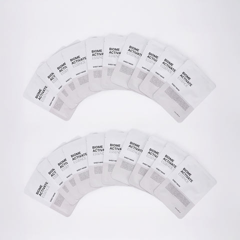 Biome Activate Essence Sheet Mask (2-Pack 10 Sheets)