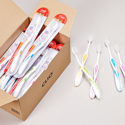Clio Dentimate MultiCare Plus Ultra-Fine All-in-One Toothbrush (30 count)