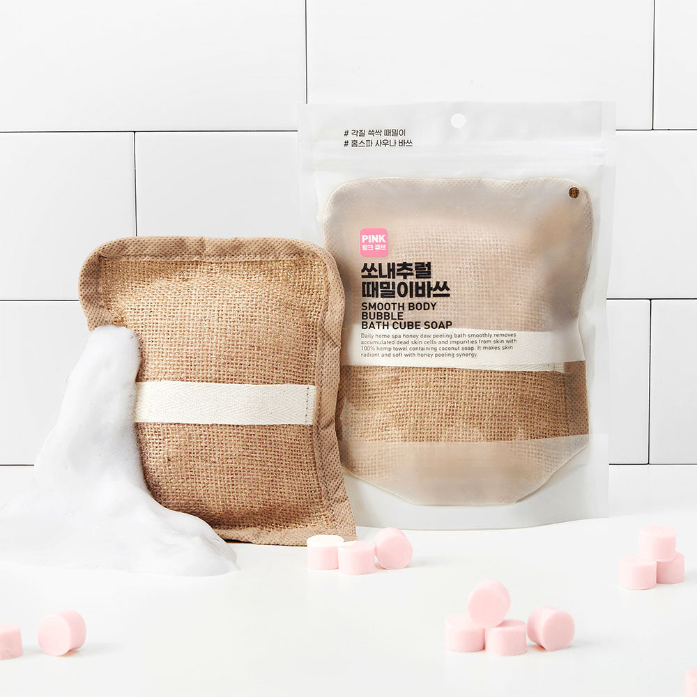 So Natural Smooth Body Bubble Bath Cube Soap