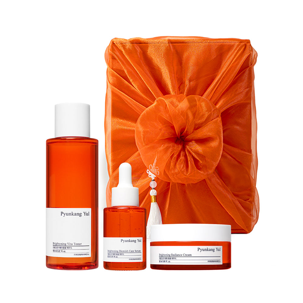 Pyunkang Yul Brightening Bojagi 3-Piece Gift Set (Toner + Serum + Cream)