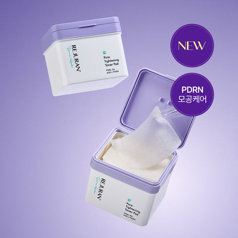 Rejuran Derma Healer Pore Tightening Toner Pad 60P + Refill Set