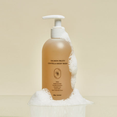 Heveblue Salmon Fruity Centella Body Wash