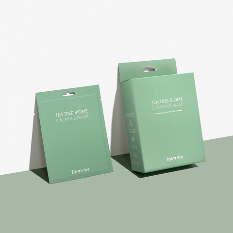 Farmstay Tea Tree Biome Calming Mask 25ml - 10 Sheets (3 Pack)