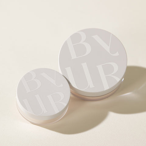 BYUR Serum Fit Face Finish Loose Powder 10g - 01 Clear / 02 Pearl