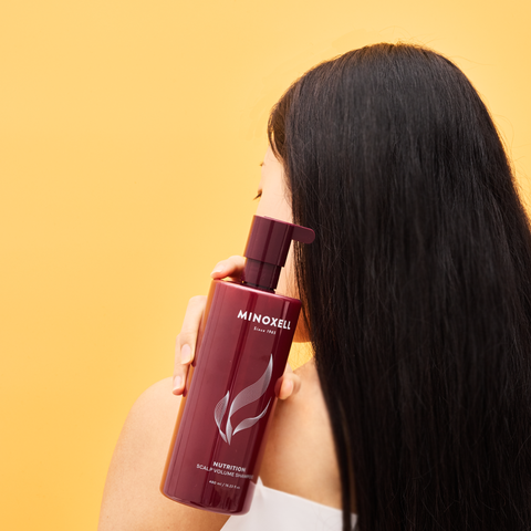 Minoxell Nutrition Scalp Volume Hair Loss Shampoo 480ml (3 Pack)