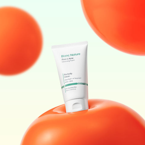 Blancnature Acne-Functional Cleansing Foam 150ml (Jeju Organic Green Tea)