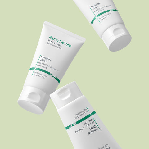 Blancnature Acne-Functional Cleansing Foam 150ml (Jeju Organic Green Tea)