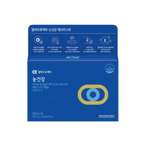 JungKwanJang Alpha Project Eye Health 500mg 90 Capsules