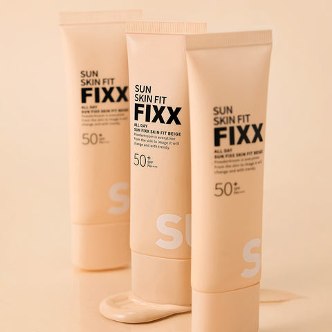 So Natural All Day Sun Fixer Skin Fit Beige 50ml