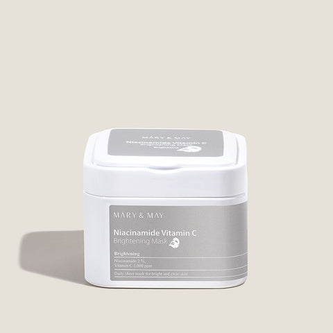 Mary&May Pull-Out Sheet Mask Niacinamide & Vitamin C Brightening 30 Sheets