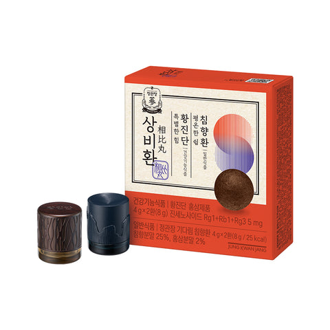 JungKwanJang Sangbihwan (Hwangjindan 4g x2 + Chimhyanghwan 4g x2) 3-day set