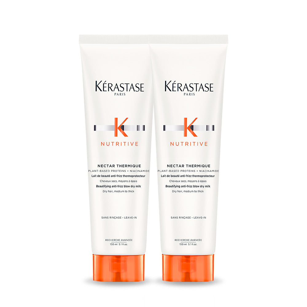 Kerastase Nutritive Nectar Thermique Heat-Protecting No-Rinse Treatment 150ml Duo