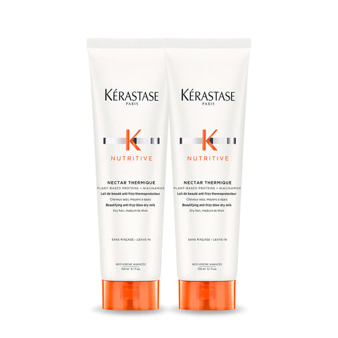 Kerastase Nutritive Nectar Thermique Heat-Protecting No-Rinse Treatment 150ml Duo