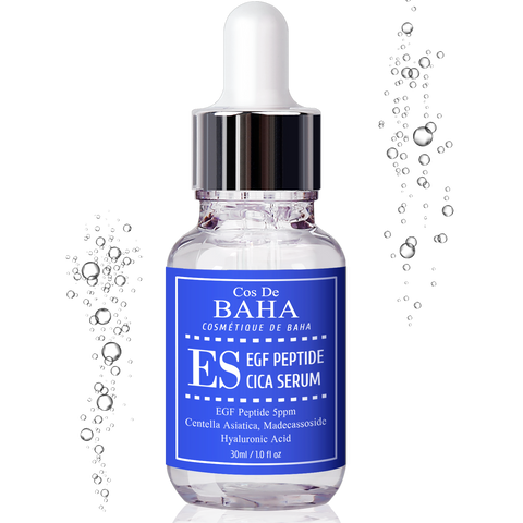 Cos De BAHA EGF Peptide 5ppm Cica Madecassoside Serum 30ml