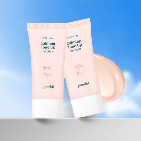 Goodal Clear Houttuynia Soothing Moisture Tone-up Sunscreen 50ml (2 Pack)
