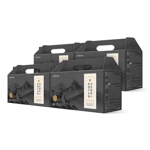 Nutrione Natural Free-Range Black Goat Extract 70ml x 30 Sachets (4 Pack)