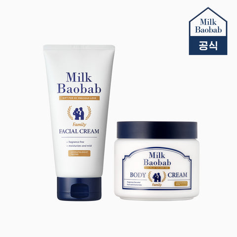 Milk Baobab Family Body Cream Unscented 500g
