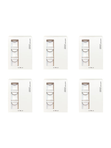 The Tool Lab Happy Rim Cluster Individual Partial False Eyelashes (6 Pack) (18 Pairs)