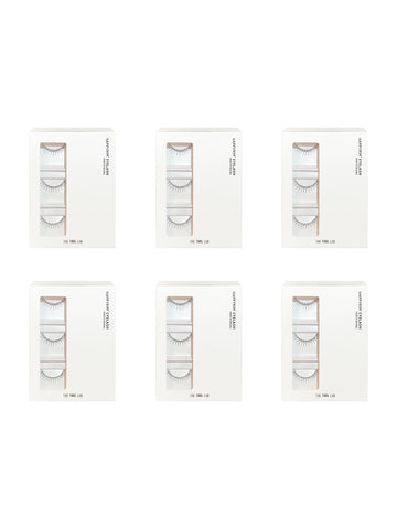 The Tool Lab Happy Rim Cluster Individual Partial False Eyelashes (6 Pack) (18 Pairs)