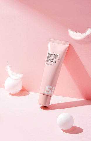 So Natural UV Pro Tone-Up Sunscreen Pink 50ml