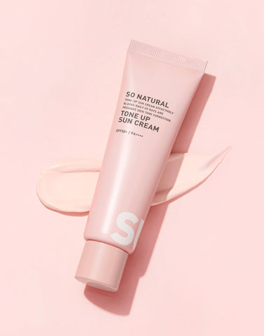 So Natural UV Pro Tone-Up Sunscreen Pink 50ml