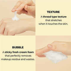 Soonsu Beauty No.2 Deep Clean Fresh Cream Cleanser packaging design