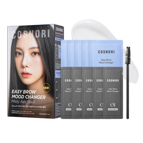 Cosnori Easy Brow Mood Changer 5 Applications (Misty Ash Black)