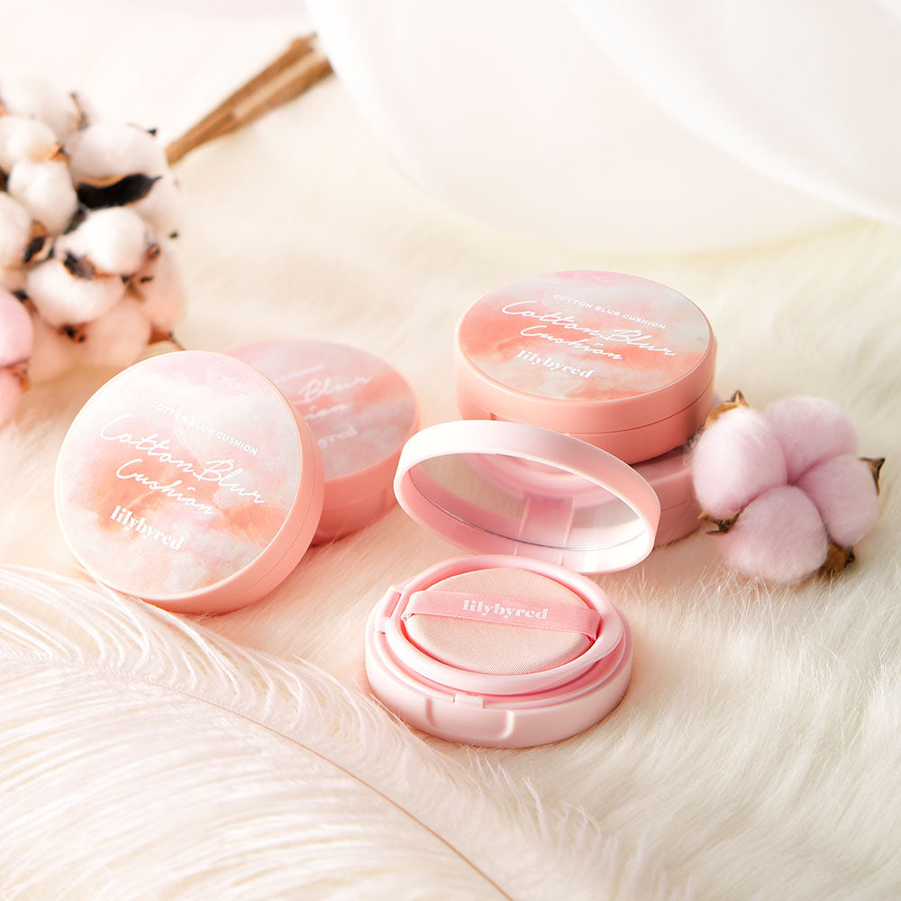 lilybyred Cotton Blur Cushion (Shades 19 Pure Cotton / 21 Nude Cotton / 23 Natural Cotton)