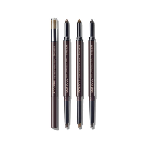 The Saem Eco Soul Pencil & Powder Dual Brow (4 Colors)