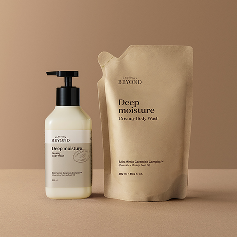BEYOND Musk Scent Deep Moisture Creamy Body Wash 500ml Refill