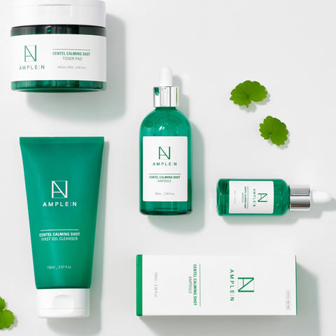 AMPLE:N Centel Calming Shot Ampoule 30ml + Centel Calming Shot Toner Pad 60 pads