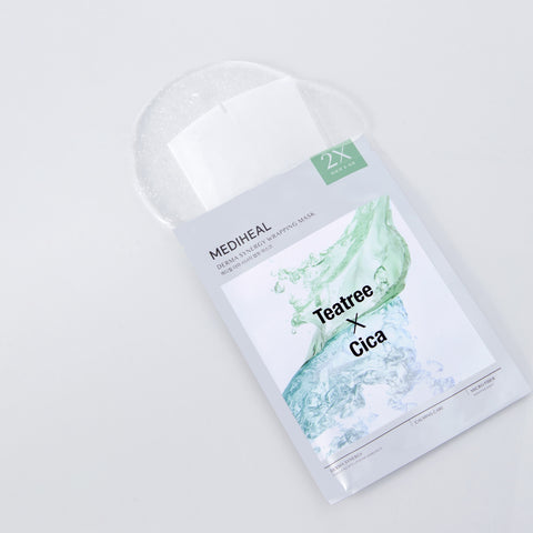 Mediheal Derma Synergy Wrapping Mask (Tea Tree x Cica) - 4 Pack