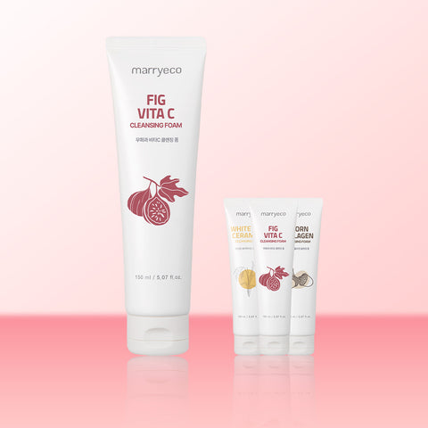 Labiotte Merieco White Rice Ceramide Cleansing Foam 150ml (2 Pack)