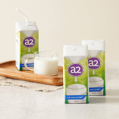 New Origin a2 Milk Australian Pasture-Raised 200ml 48-pack (24+24) Shelf-Stable