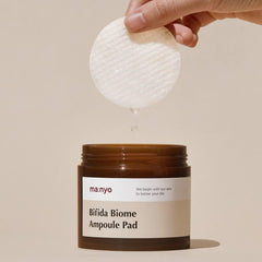 Soonsu Beauty Bifida Biome Ampoule Pad texture close-up