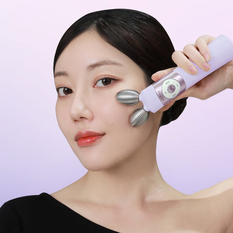 MommyCare V-Sera Mid-Frequency Facial & Body Massager (Purple)