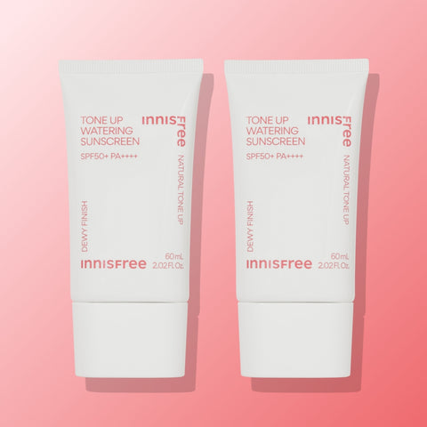 Innisfree Tone-up Watering Sunscreen 60ml (2 Pack)