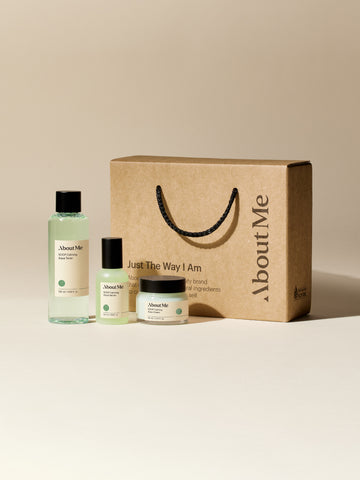 About Me Forest Soothing Moisture Care 3-Piece Set (Toner / Serum / Cream)