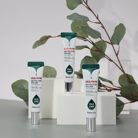 Farmstay Cica Pam Revitalizing Rolling Eye Serum 25ml (3 Pack)