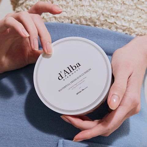 d'Alba Waterfull Fresh Sun Cushion 25g + Refill Set