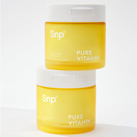SNP Pure Vitamin Toner Pads 60Sheets