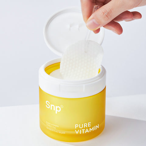 SNP Pure Vitamin Toner Pads 60Sheets