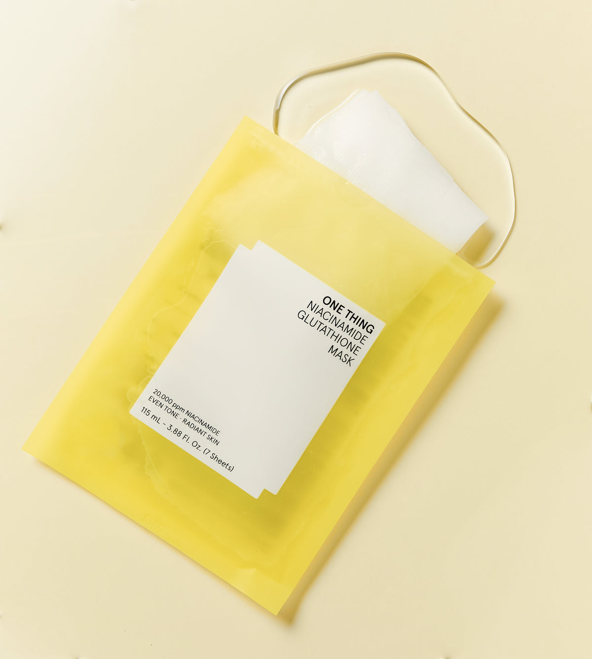 One Thing Niacinamide Glutathione Mask (7 Sheets)