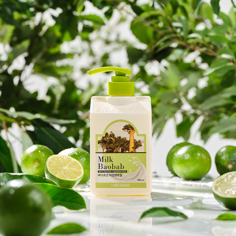 Milk Baobab Original Shampoo Lime & Basil, 1L
